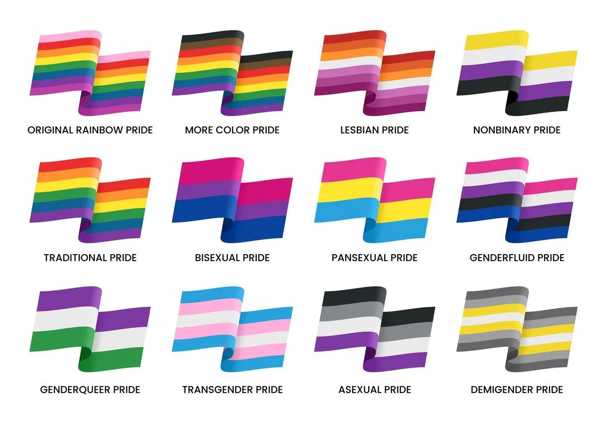 21 'inclusion' flags but none for heterosexuals