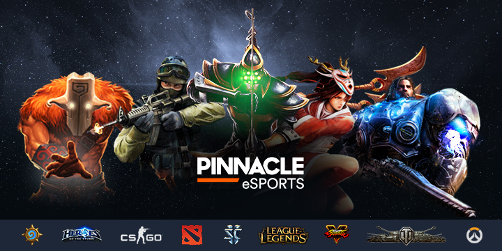 Cartaz de promoção do operador Pinnacle